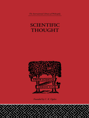 cover image of Scientific Thought